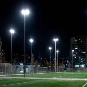 Projecteur LED 240W Premium 160lm/W INVENTRONICS Dimmable 1-10V Pyros Blanc chaud 3000K