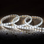 Ruban LED CCT 220V 120 LED/m 10W/m 900lm/m Largeur 14mm Coupe 100cm IP65 Sur mesure 5 m – Image 10