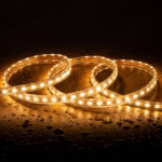 Ruban LED CCT 220V 120 LED/m 10W/m 900lm/m Largeur 14mm Coupe 100cm IP65 Sur mesure 5 m – Image 11