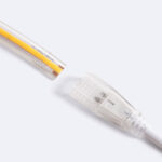 Ruban LED Dimmable 220V COB 320 LED/m Blanc Chaud 8W/m 720lm/m Largeur 12mm Coupe 50cm IP65 CRI90 Sur mesure 15 m – Image 6