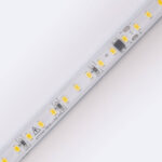 Ruban LED Dimmable 220V SMD Auto-redressement 120 LED/m BOBINE 20m 7W/m 700lm/m Largeur 9mm Coupe 10cm IP67 – Image 5