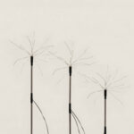 Set de 3 Piquets LED Extérieur Solaire Pissenlits