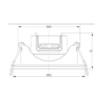 Spot Downlight LED 6.5W Rond IP65 Coupe Ø 68 mm – Image 4