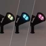 Spot LED Solaire Meillion RGB sur Piquet IP65 – Image 13