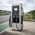 Station de Recharge Rapide DC pour Voiture Électrique 120 kW 183 A