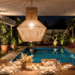 Suspension Fibres Naturelles pour Extérieure Newén Ø500 mm ILUZZIA – Image 3