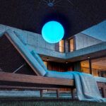 Suspension Sphérique Décorative Boule de Lumière LED Evan Orb 380 mm 350 mm ø38 cm – Image 3