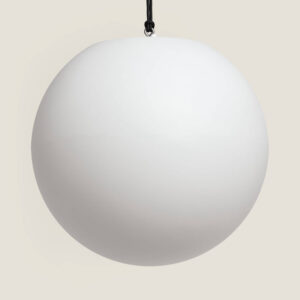 Suspension Sphérique Décorative Boule de Lumière LED Evan Orb 450 mm 350 mm ø45 cm