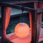 Suspension Sphérique Décorative Boule de Lumière LED Evan Orb 450 mm 350 mm ø45 cm – Image 3