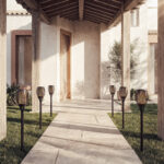 Torche LED Solaire Effet Flamme sur Piquet 1W 78cm – Image 3