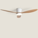 Ventilateur de Plafond avec Éclairage Silencieux DC Weimar Blanc / Bois – Image 7