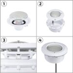 Ampoule LED Piscine Submersible PAR56 12V AC/DC 35W IP68 Blanc chaud 3000K – Image 10