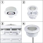 Ampoule LED Piscine Submersible PAR56 RGB 12V AC 35W IP68 – Image 14