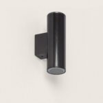 Applique Extérieure Double Face Métal Anthracite Pimlico