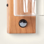 Applique Murale Extérieure Acier Inoxydable et Verre avec Détecteur de Mouvement Isoba – Image 5
