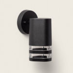 Applique Murale Extérieure Aluminium Bonnie Noire