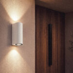 Applique Murale Extérieure Éclairage Double Face Gala Blanche – Image 16