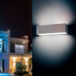 Applique Murale LED Extérieure Lena 10W Éclairage Double Face Rectangulaire Blanche Blanc neutre 4000K – Image 10