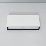 Applique Murale LED Extérieure Luming II 10W Éclairage Double Face Rectangulaire Blanche Blanc chaud 2700K – Image 10