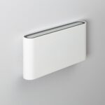Applique Murale Extérieure LED 12W Aluminium Éclairage Double Face Rectangulaire Blanc Luming Blanc neutre 4000K