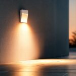 5 W CCT Sélectionnable Aluminium Saillie Carrée Jade Blanc