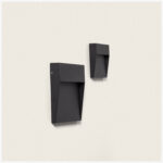 Applique Murale Extérieure LED 6.5W CCT Sélectionnable Seleccionable en Saillie Carrée Jade Noir – Image 14