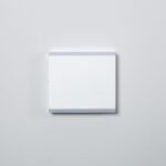 Applique Murale LED Extérieure Orus 6W Éclairage Double Face Carrée Blanche Blanc neutre 4000K – Image 8