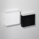 Applique Murale LED Extérieure Orus 6W Éclairage Double Face Carrée Blanche Blanc neutre 4000K – Image 11