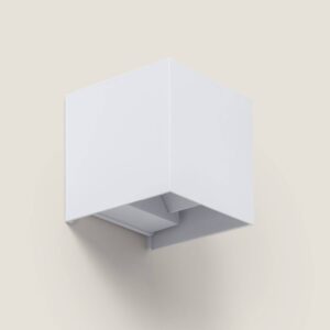 Applique Murale Extérieure LED 6W Éclairage Double Face New Eros Blanc Blanc neutre 4000K
