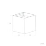 Applique Murale Extérieure LED 6W Éclairage Double Face New Eros Blanc Blanc neutre 4000K – Image 9