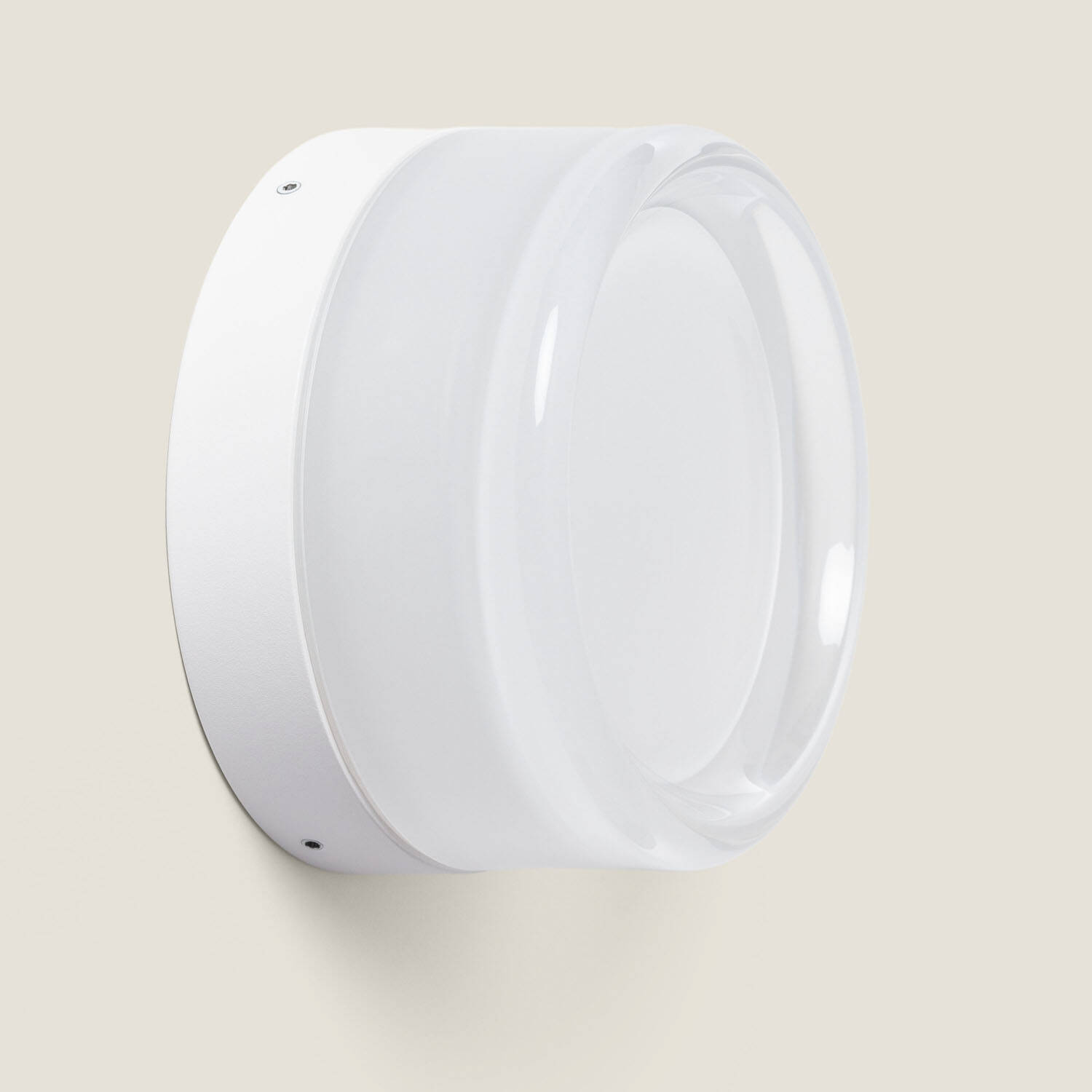 Applique Murale Extérieure LED Aluminium Orvo Blanc neutre 4000K Blanc Applique Murale Extérieure LED Aluminium Orvo Blanc neutre 4000K Blanc