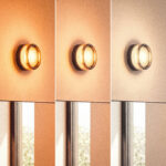 Applique Murale Extérieure LED Aluminium Orvo Gris Sélectionnable (chaud-neutre-froid) 2700K - 3300K - 4000K – Image 2