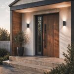 Applique Murale Extérieure Miseno Éclairage Double Face Noire – Image 9