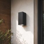Applique Murale Extérieure Miseno Éclairage Double Face Noire – Image 10