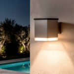 Applique Murale LED Extérieure Aluminium Solaire Jafaro – Image 9