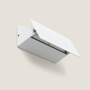 Applique Murale LED Aluminium Lars Blanc Blanc chaud 2700K
