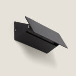 Applique Murale LED Aluminium Lars Sélectionnable (chaud-neutre-froid) 2700K - 3300K - 4000K Noir