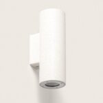 Applique Murale LED Extérieure Ciment Banjar Éclairage Double Face Beige – Image 6