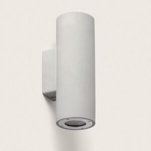 Applique Murale LED Extérieure Ciment Banjar Éclairage Double Face Gris