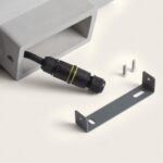 Applique Murale LED Extérieure Ciment Banjar Éclairage Double Face Gris – Image 5