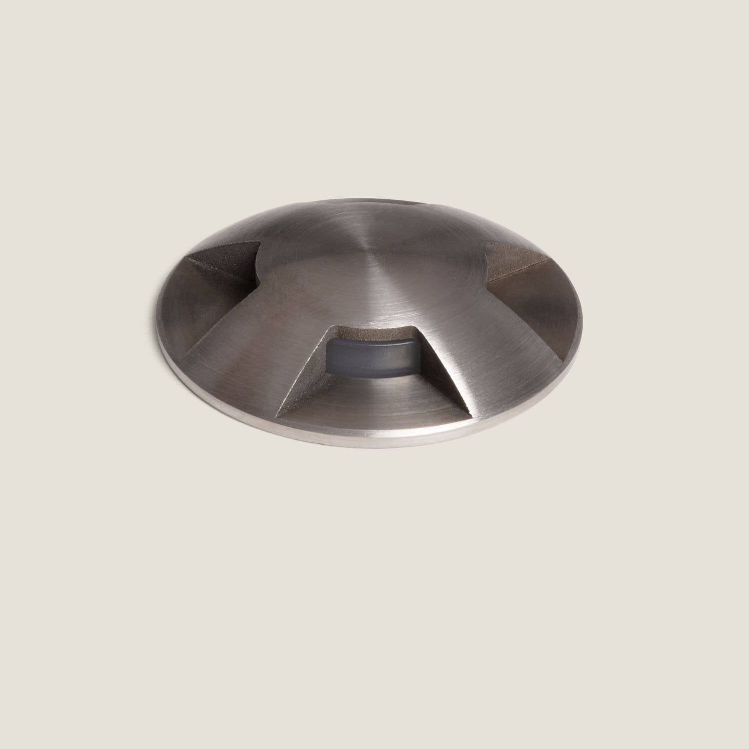 Balise Extérieure LED 3W Encastrable au Sol 4L Blanc chaud 2700K Argent Balise Extérieure LED 3W Encastrable au Sol 4L Blanc chaud 2700K Argent