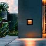Balise LED Extérieure 4W Encastrable au Mur Carrée Leif Noire Blanc chaud 2700K – Image 17