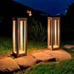 Balise Extérieure LED Dimmable 6W Ciment Blynte 70cm – Image 2