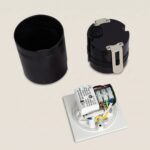 Balise Extérieure Murale LED Encastrable 3W Carrée Ellis Blanche – Image 20