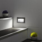 Balise LED Extérieure 3W Encastrable au Mur Mystic Grise – Image 2