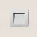 Balise LED Extérieure 4W Encastrable au Mur Carrée Natt Blanche – Image 17