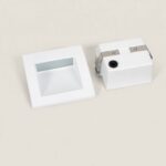 Balise LED Extérieure 4W Encastrable au Mur Carrée Natt Blanche – Image 19