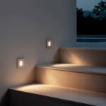 Balise LED Extérieure 2W Encastrable au Mur Carrée Olite Blanche Blanc chaud 2700K – Image 10