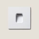 Balise LED Extérieure 2W Encastrable au Mur Carrée Olite Blanche Blanc neutre 4000K – Image 13