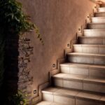 Balise LED Extérieure 2W Encastrable au Mur Carrée Guell Noire – Image 10